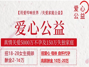 嵩明捐卵助孕生子 爱心志愿者招募